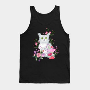 Spring Cat Tank Top